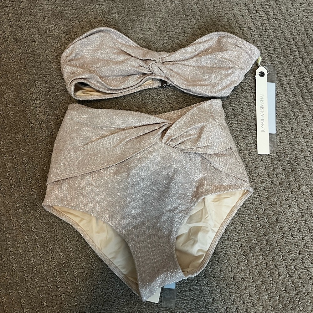 Jonathan Simkhai Shimmer Bikini